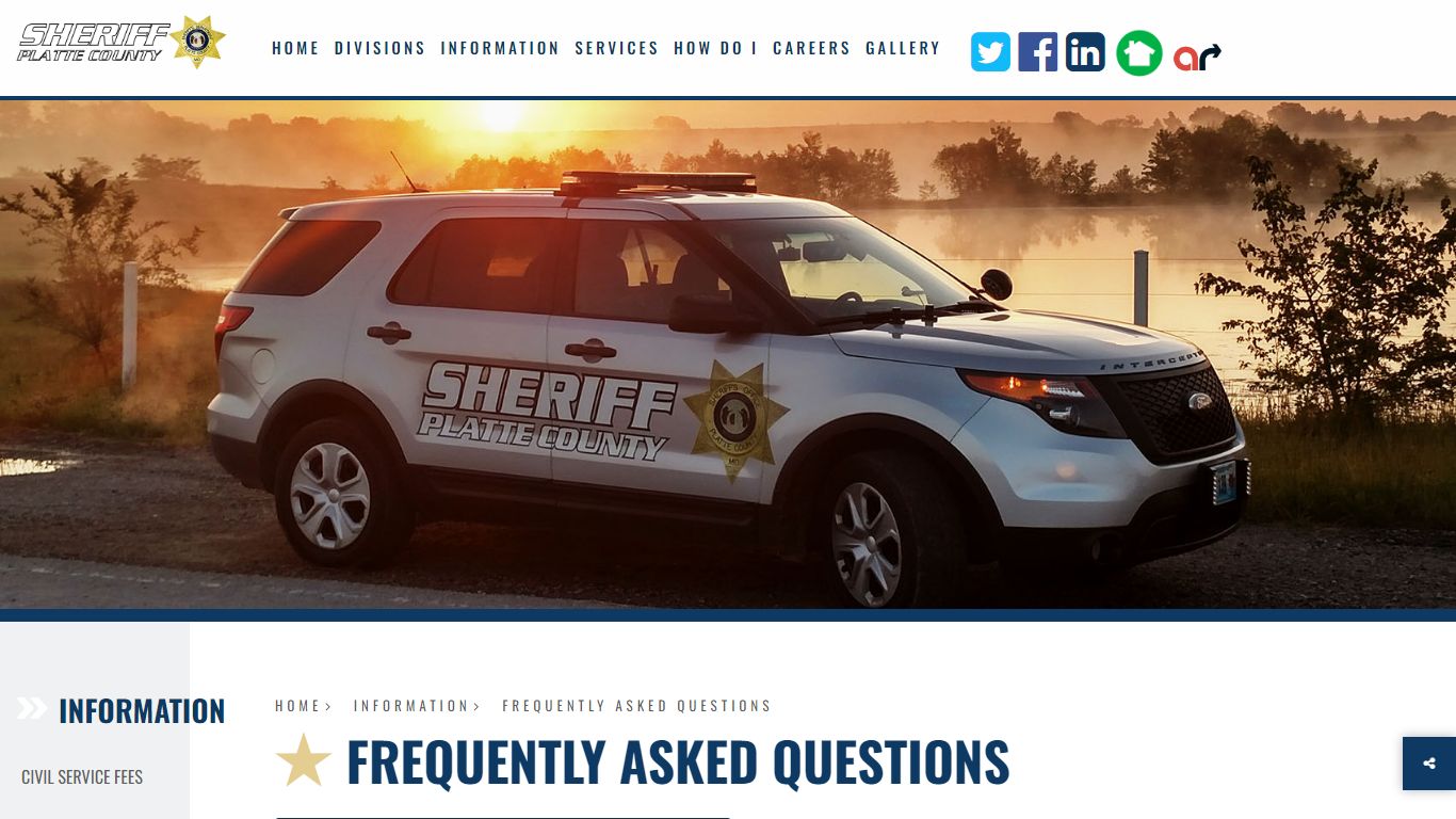 Sheriff Platte County